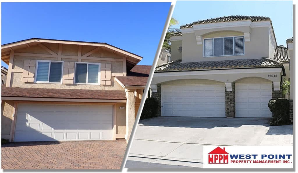 Two-story houses in Northwood and Bayhill Ln, Huntington Beach in IL