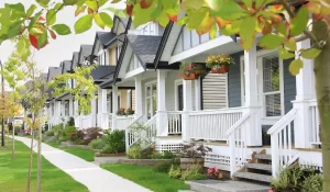 Spring rental property maintenance with clean landscaping and updated exteriors in Los Angeles.